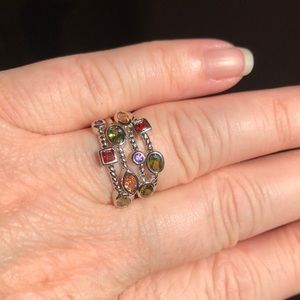 Multi Gem Ring